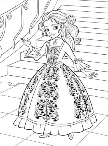 19 Princess Isabel Coloring Page