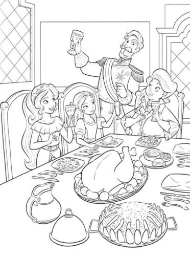26 Elena Of Avalor Family Coloring Page