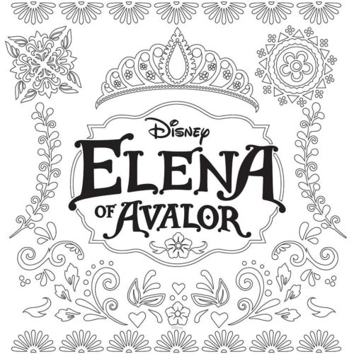 27 Elena Of Avalor Logo Coloring Page
