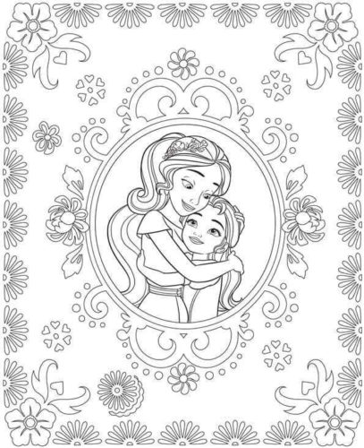 30 Sisterly Love Elena Of Avalor Coloring Page