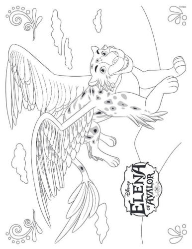 33 Jacquins Coloring Page