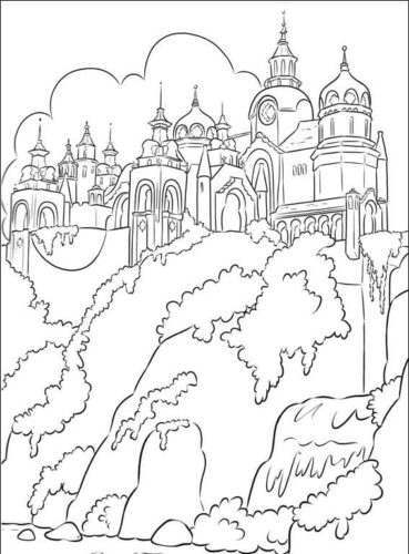 5 Kingdom Of Avalor Elena of Avalor Coloring Page