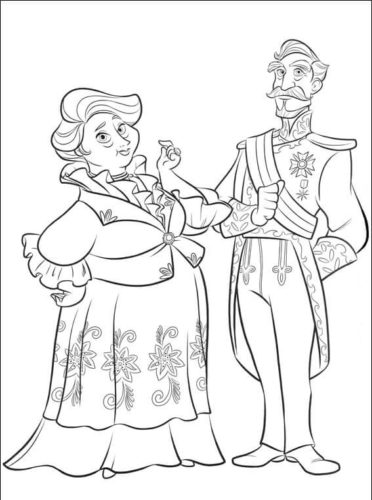 7 Luisa Francisco Elena of Avalor Coloring Page
