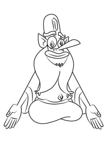 Glossaryck Star vs. the Forces of Evil Coloring Page
