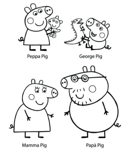 Peppa Pig’s Family