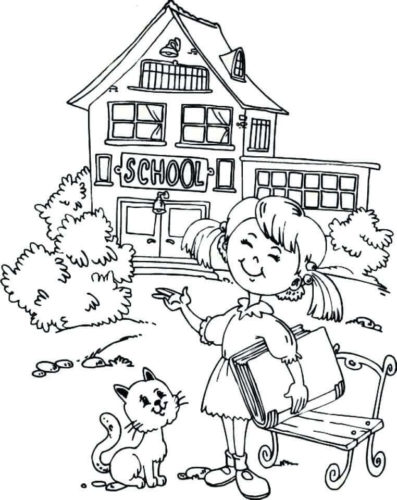 100 Days Of School Colouring Pages