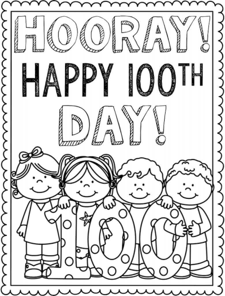 Free 100 Days Of School Printables