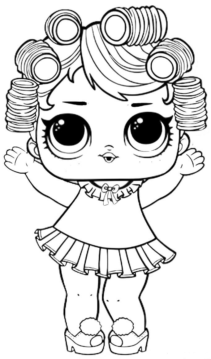 Download 40 Free Printable LOL Surprise Dolls Coloring Pages