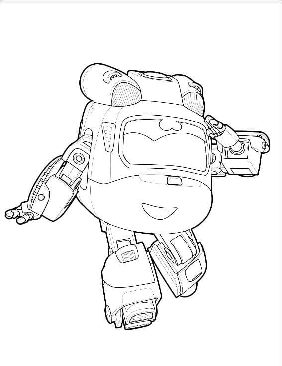 Free Printable Super Wings Coloring Pages
