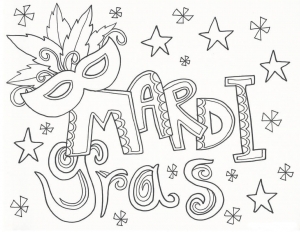 Free Mardi Gras Coloring Pages Printable, Mardi Gras coloring pages for kids, Mardi Gras Coloring Sheets to Download