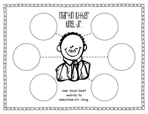 Free Martin Luther King Jr Activity Sheets