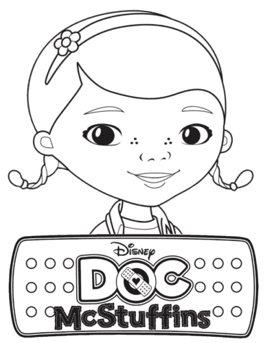 Free Printable Doc McStuffins Coloring Pages