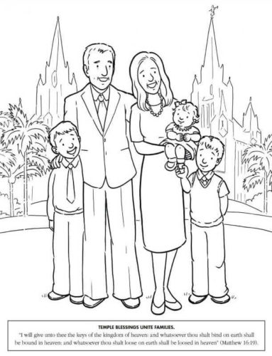 Free Printable LDS Coloring Pages