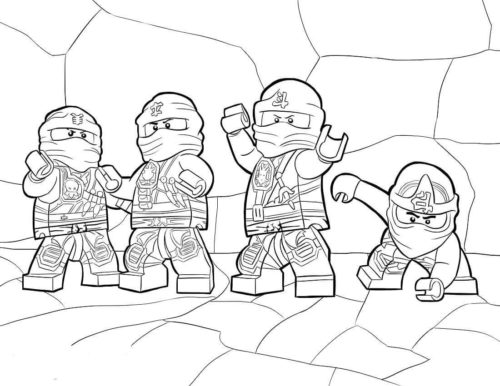 Lego Ninjago Coloring Pictures