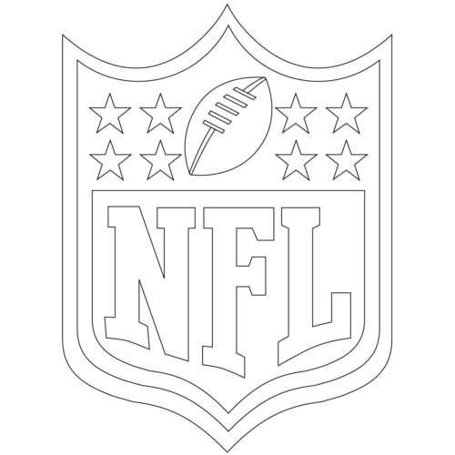 NFL Coloring Pages Logo
