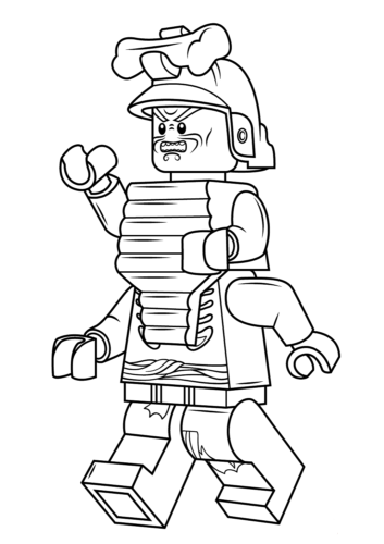 Ninjago Coloring Pages Ninjago Lord Garmadon