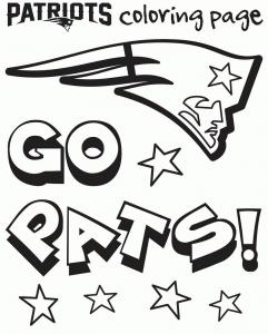 11 Free Printable New England Patriots Coloring Pages