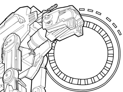 Star Wars Combat Walker AT-AT Coloring Page