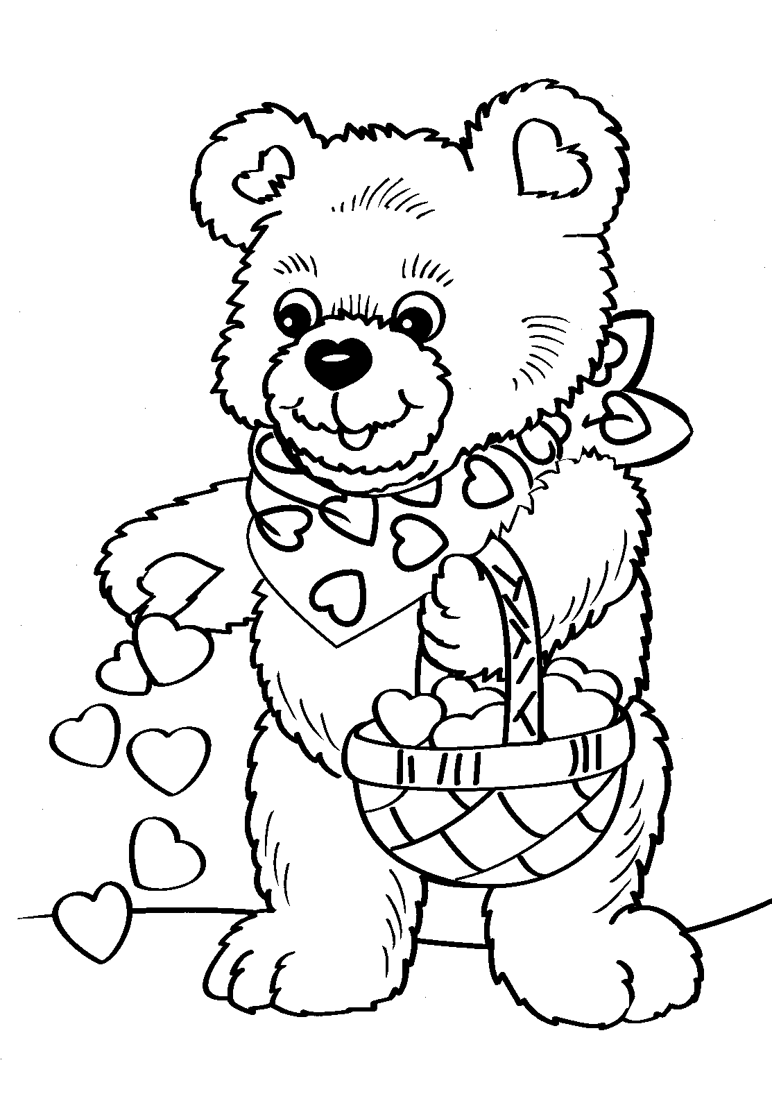 Download Free Printable Valentine's Day Coloring Pages