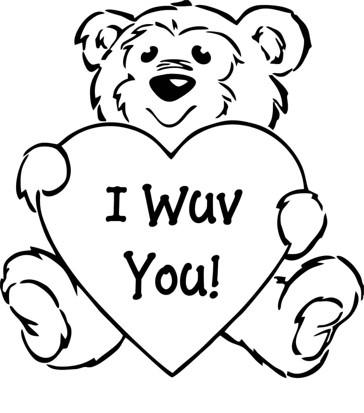 Free Printable Valentine s Day Coloring Pages