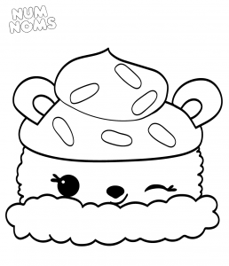 Coloring Pages Of Num Noms Season 2 Parker Peach