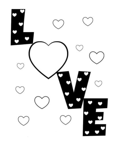 Coloring Sheets Of Heart