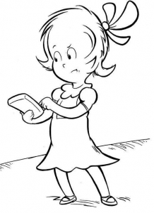 Dr Seuss Coloring Pages Sally