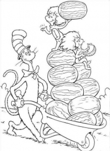 Dr Seuss Day Coloring Pages Free Printable DR Seuss Day 2018 Coloring Pages For Kids
