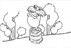Free Printable Lorax Coloring Pages