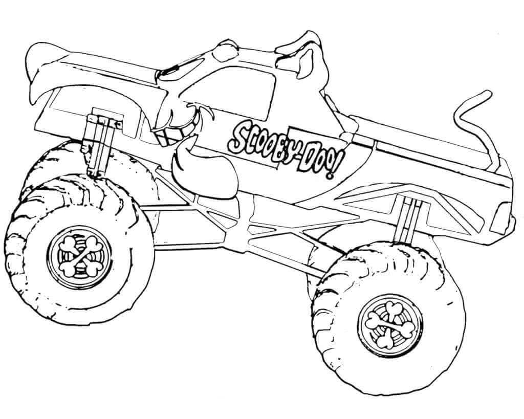 Featured image of post Monster Truck Free Coloring Pages For Boys
