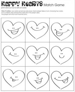 Heart Worksheets Printable