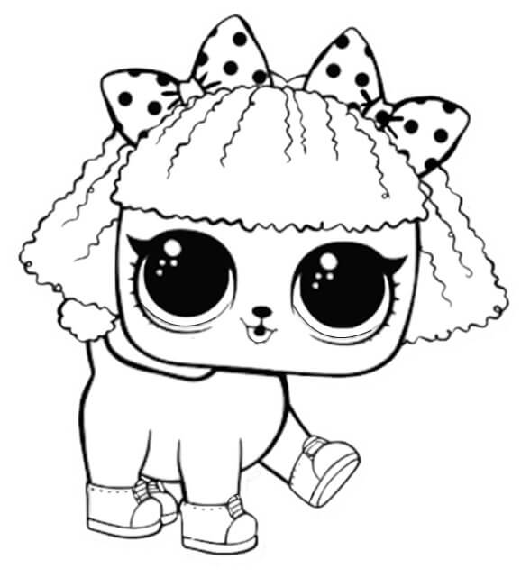 Lol Suprise Doll Precious Meow Coloring Pages - LOL Pets Coloring Pages -  Coloring Pages for Kids and Adults