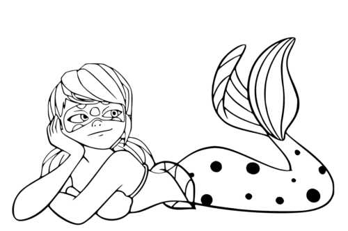 Miraculous Ladybug Coloring Pages