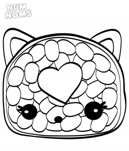 Num Noms Coloring Pages Cali Roll