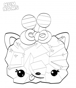 Num Noms Coloring Pages Crystal Wildberry Candy