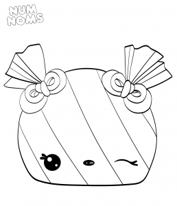Num Noms Season 3 Coloring Pages Peyton Peppermint
