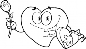 Printable Heart Coloring Pages