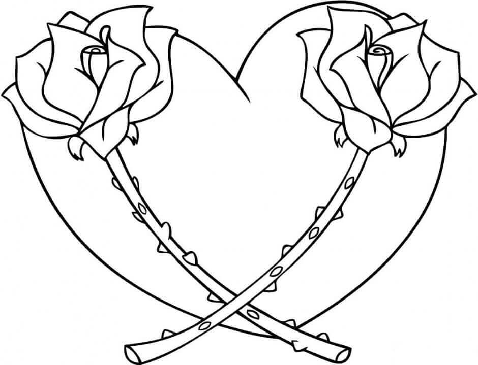 35 Free Printable Heart Coloring Pages