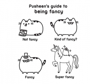 Unicorn Pusheen Coloring Pages