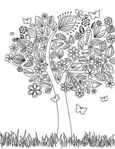 April Coloring Pages