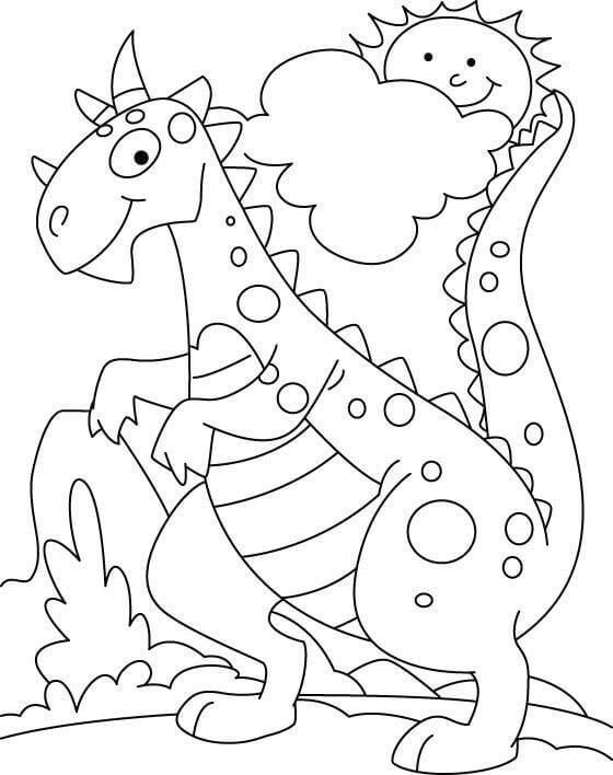 Download 35 Free Printable Dinosaur Coloring Pages - ScribbleFun