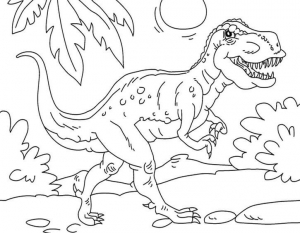 Dinosaur Coloring Images