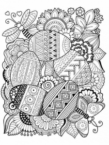 Free Easter Coloring Pages For Adults
