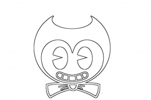 Free Printable Bendy And The Ink Machine Coloring Pages