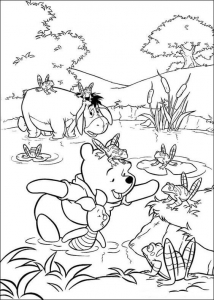 Free Winnie The Pooh Coloring Book