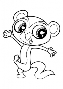 Littlest Pet Shop Coloring Pages Sunil Nevla