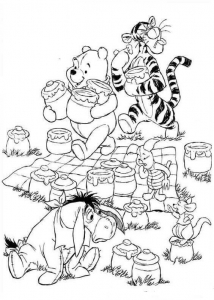 Pooh And Friends Coloring Book