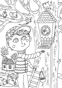 Spring March Coloring Pages Free