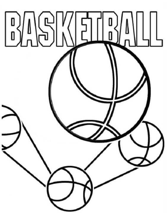 Download 30 Free Printable Basketball Coloring Pages