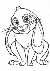 Clover Sofia The First Coloring Pages